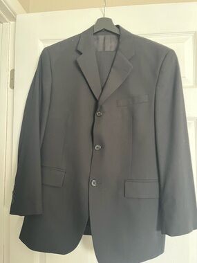 Calvin Klein Men's Black suit - Timeless Tailored Jacket and pants set suit